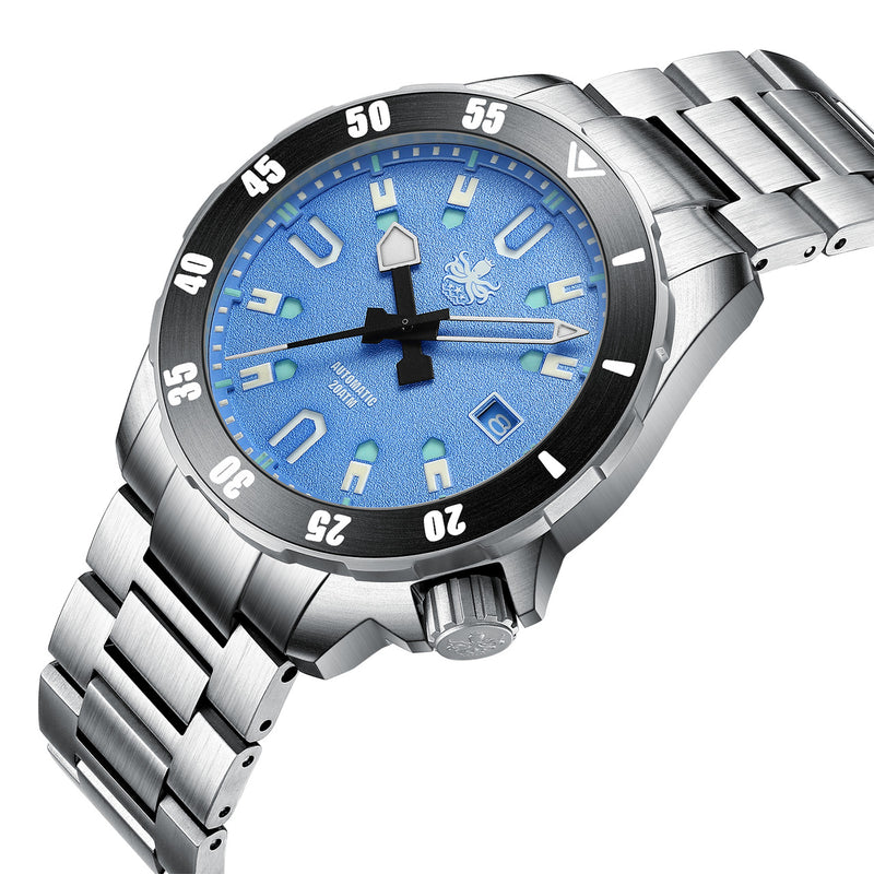 PHOIBOS Apollo Titanium 200-Meter Automatic Dive Watch with AR Sapphire Crystal #PY031B