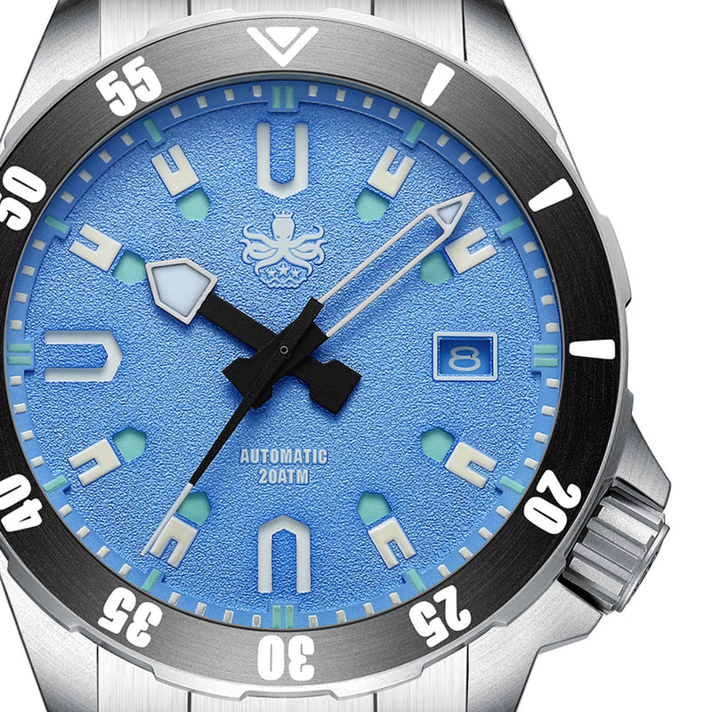 Scratch and Dent - PHOIBOS Apollo Titanium 200-Meter Automatic Dive Watch with AR Sapphire Crystal #SND1009