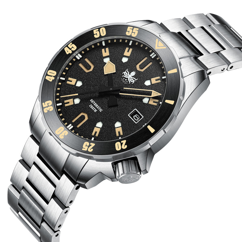 PHOIBOS Apollo Titanium 200-Meter Automatic Dive Watch with AR Sapphire Crystal #PY031D