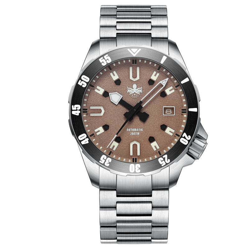Scratch and Dent - PHOIBOS Apollo Titanium 200-Meter Automatic Dive Watch with AR Sapphire Crystal #SND1010