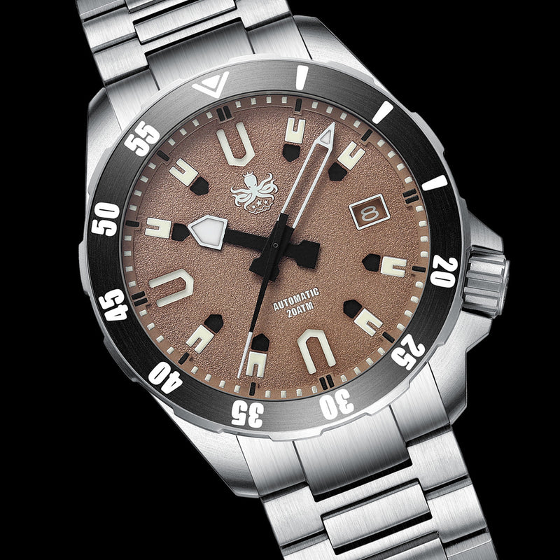 Scratch and Dent - PHOIBOS Apollo Titanium 200-Meter Automatic Dive Watch with AR Sapphire Crystal #SND1010