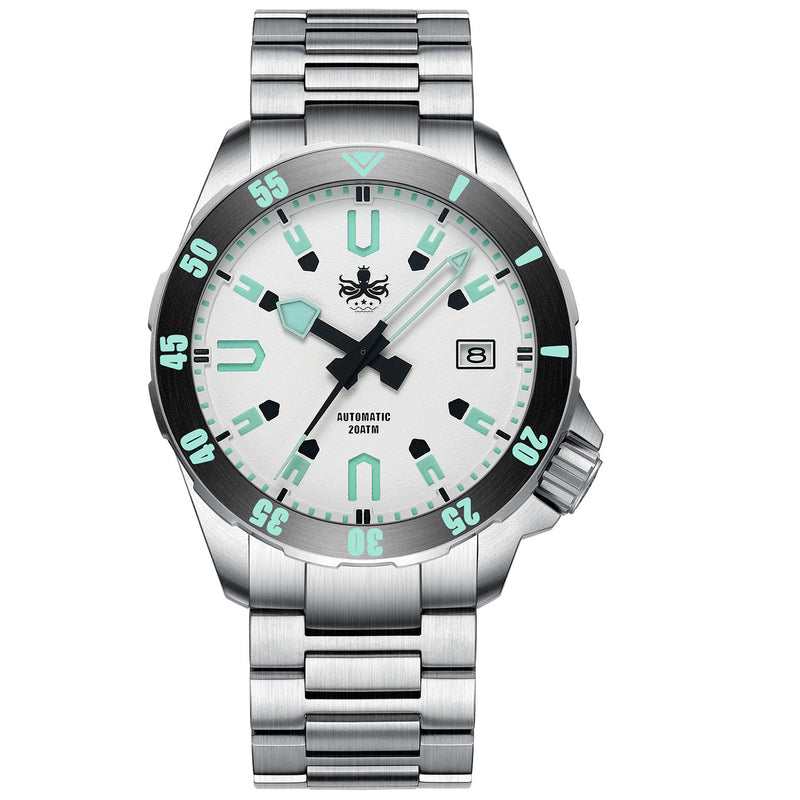PHOIBOS Apollo Titanium 200-Meter Automatic Dive Watch with AR Sapphire Crystal #PY031F