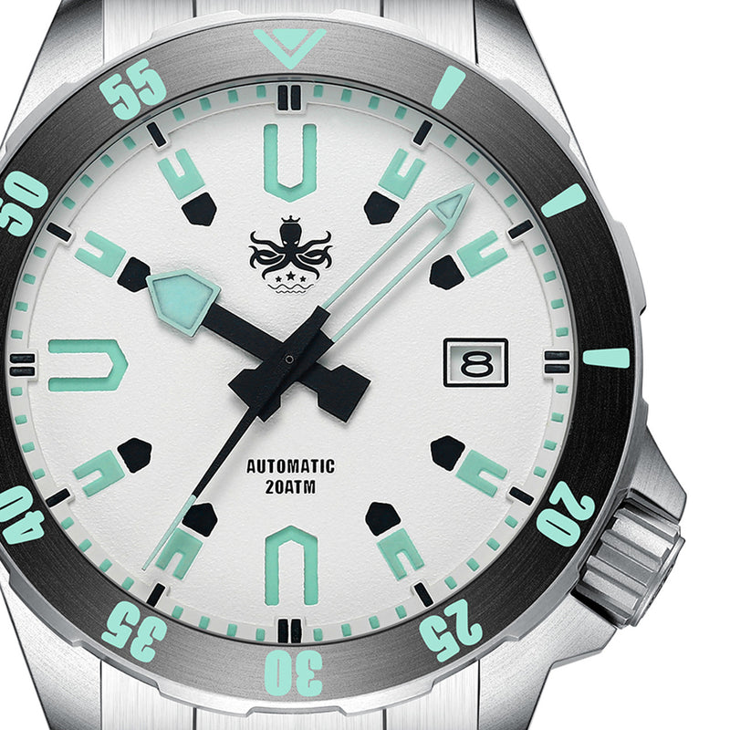 PHOIBOS Apollo Titanium 200-Meter Automatic Dive Watch with AR Sapphire Crystal #PY031F