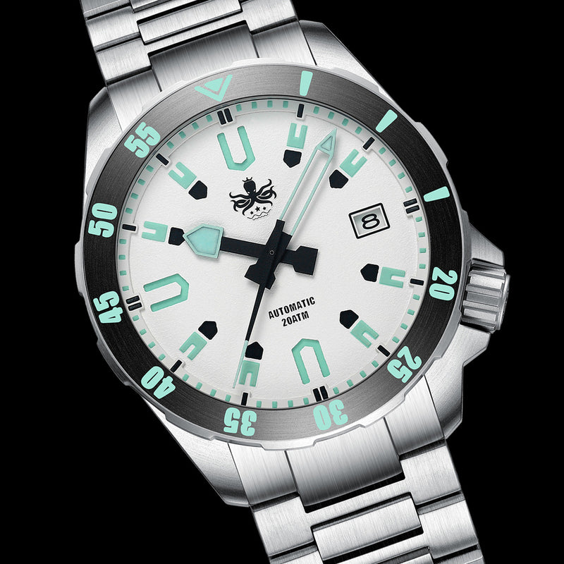 PHOIBOS Apollo Titanium 200-Meter Automatic Dive Watch with AR Sapphire Crystal #PY031F