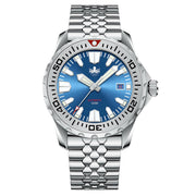 Phoibos Kraken 300 Meter Automatic Dive Watch with Sunray Blue Dial #PY033B Zoom