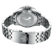 Phoibos Voyager Automatic Dive Watch with Ombre Red Dial #PY035D Back