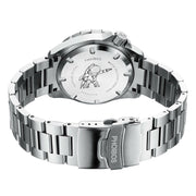Phoibos Apollo Automatic Dive Watch with Blue Sandwich Dial #PY036B back