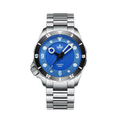 Phoibos Apollo Automatic Dive Watch with Blue Sandwich Dial #PY036B