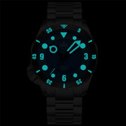 Phoibos Apollo Automatic Dive Watch with Grey Sandwich Dial #PY036E lime