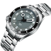 Phoibos Apollo Automatic Dive Watch with Grey Sandwich Dial #PY036E side