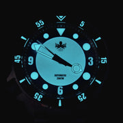 Phoibos Apollo Automatic Dive Watch with Full Lume Sandwich Dial #PY036F lume