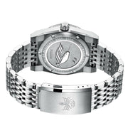 Phoibos Narwhal 300M Automatic Diver with Green Dial #PY037A back