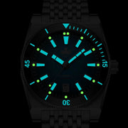 Phoibos Narwhal 300M Automatic Diver with Green Dial #PY037A lume