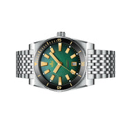 Phoibos Narwhal 300M Automatic Diver with Green Dial #PY037A side