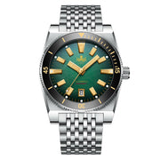 Phoibos Narwhal 300M Automatic Diver with Green Dial #PY037A zoom