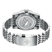 Phoibos Narwhal 300M Automatic Diver with Blue Dial #PY037B back