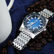 Phoibos Narwhal 300M Automatic Diver with Blue Dial #PY037B Lifestyle