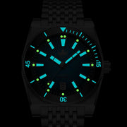 Phoibos Narwhal 300M Automatic Diver with Blue Dial #PY037B lime