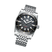 Phoibos Narwhal 300M Automatic Diver with Grey Dial #PY037C tilt