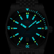 Phoibos Narwhal 300M Automatic Diver with Brown Dial #PY037D lime