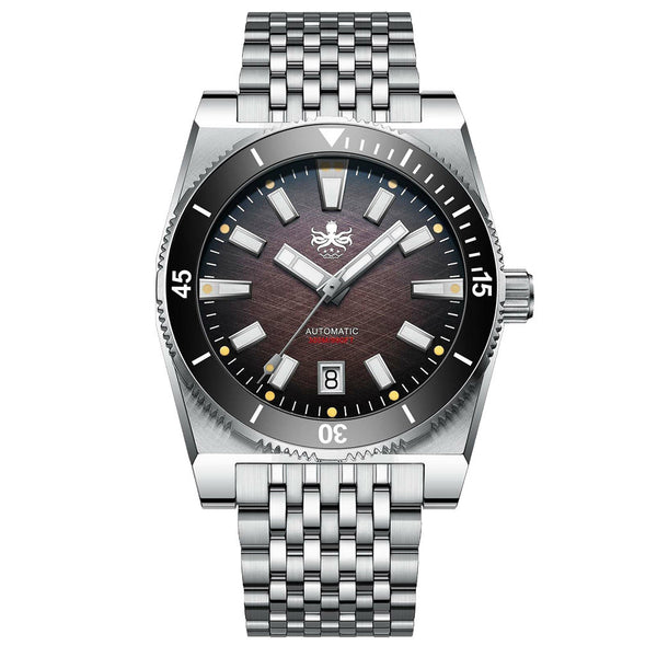 Phoibos Narwhal 300M Automatic Diver with Brown Dial #PY037D zoom