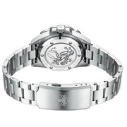 Phoibos Sea Nymph 200M Lady Diver with Aquamarine Blue Dial #PY038B back