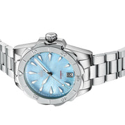 Phoibos Sea Nymph 200M Lady Diver with Aquamarine Blue Dial #PY038B side