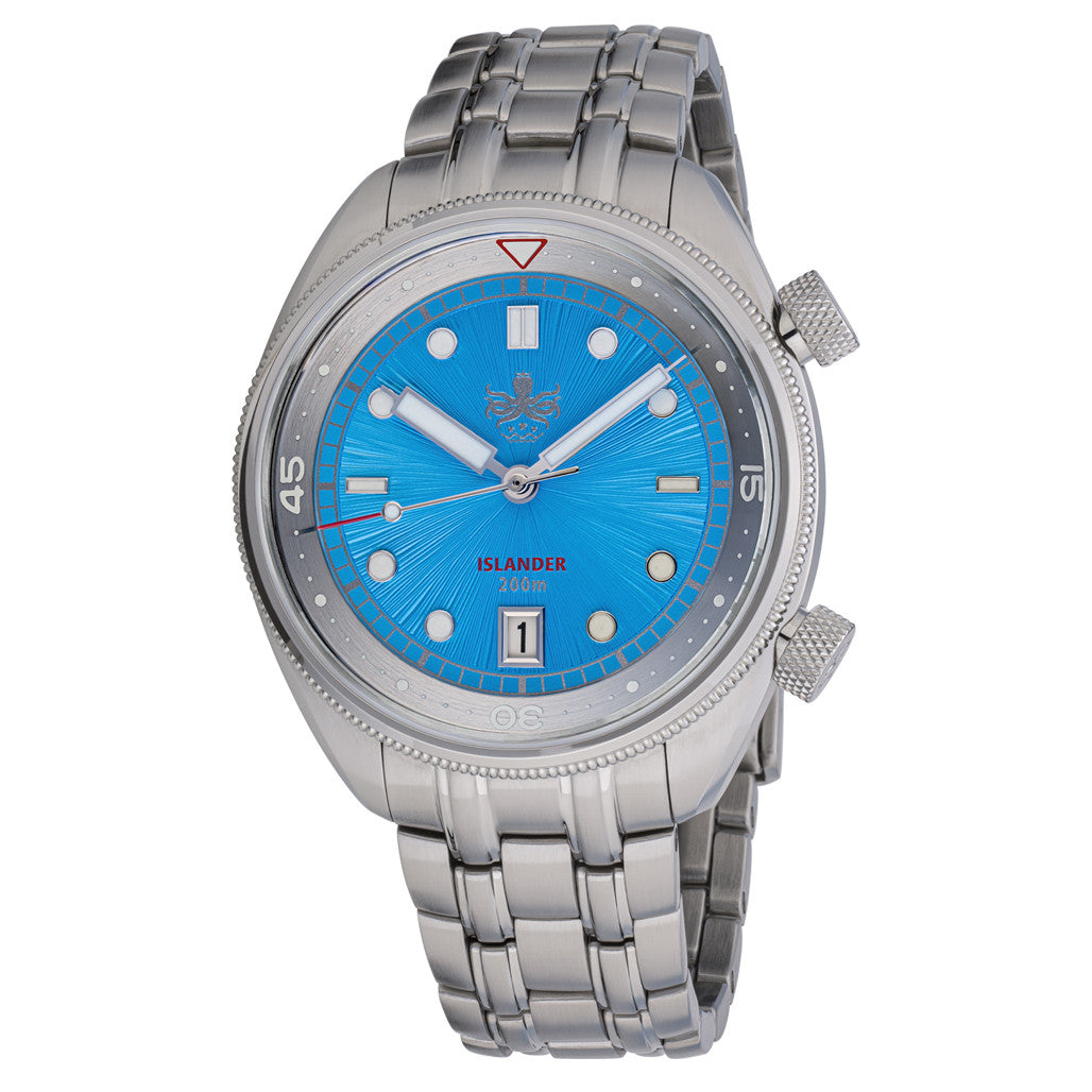 PHOIBOS x ISLANDER Limited Edition Eagle Ray Dive Watch with