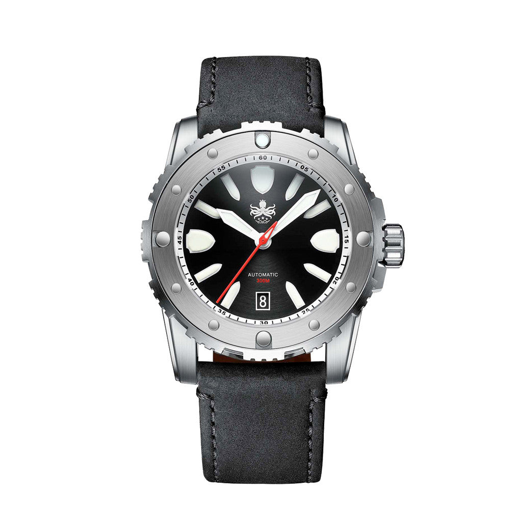 Phoibos Great Wall Limited Edition Automatic Dive Watch with Black