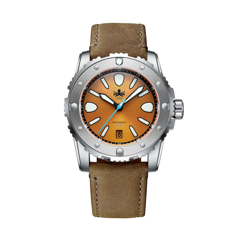 Phoibos Great Wall Limited Edition Automatic Dive Watch with Orange Dial #PY045D