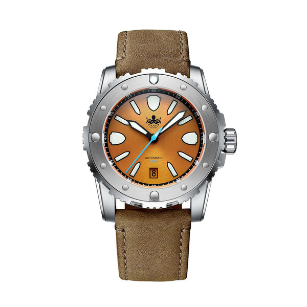 Phoibos Great Wall Limited Edition Automatic Dive Watch with Orange Dial #PY045D