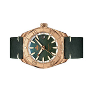 Phoibos Proteus Bronze 300M Dive Watch with Forest Green Dial #PY046A side