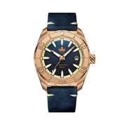 Phoibos Proteus Bronze 300M Dive Watch with Navy Blue Dial #PY046B