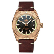 Phoibos Proteus Bronze 300M Dive Watch with Forged Carbon Dial #PY046C zoom