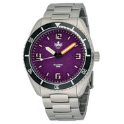 PHOIBOS x ISLANDER Limited Edition Reef Master Dive Watch with Purple Sand Dial #PY047-LIW zoom