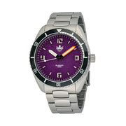 PHOIBOS x ISLANDER Limited Edition Reef Master Dive Watch with Purple Sand Dial #PY047-LIW