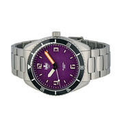 PHOIBOS x ISLANDER Limited Edition Reef Master Dive Watch with Purple Sand Dial #PY047-LIW side