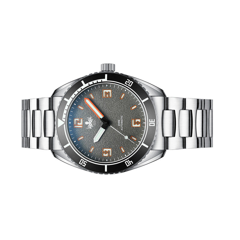 PHOIBOS Reef Master Dive Watch with Fossil Gray Dial #PY047D side