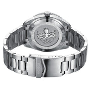 PHOIBOS Reef Master Dive Watch with Silver White Dial #PY047E back