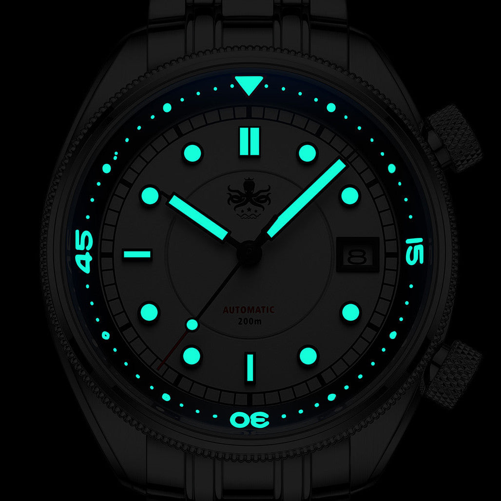 Phoibos Eagle Ray Automatic Compressor Style Dive Watch with
