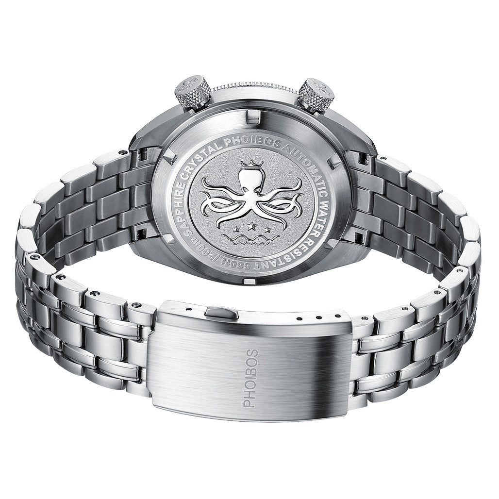 ポメ✾14kgf Phoibos Eagle Ray Automatic Compressor Style Dive Watch with