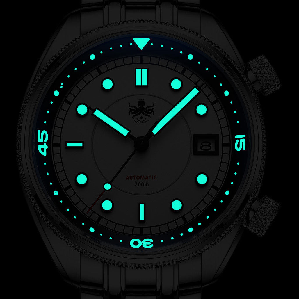 Phoibos Eagle Ray Automatic Compressor Style Dive Watch with