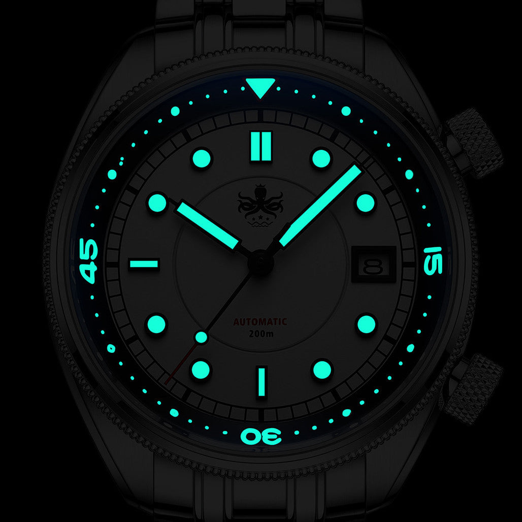 Phoibos Eagle Ray Automatic Compressor Style Dive Watch with