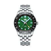 Phoibos Wave Master GMT Automatic Watch with Green Dial #PY049A