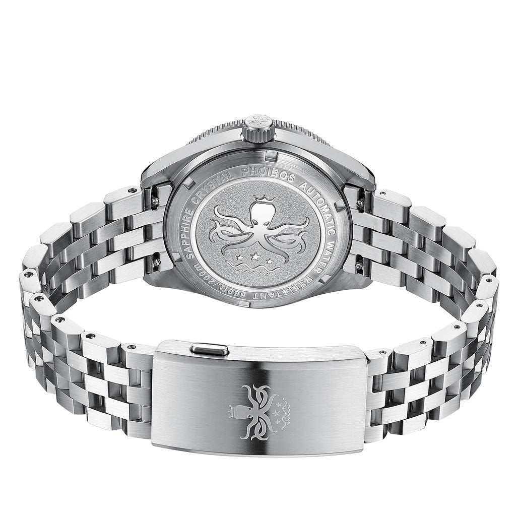 piyo様 Phoibos Wave Master GMT Automatic Watch with Purple Dial #PY049H