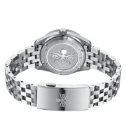 Phoibos Wave Master GMT Automatic Watch with Silver Dial #PY049E