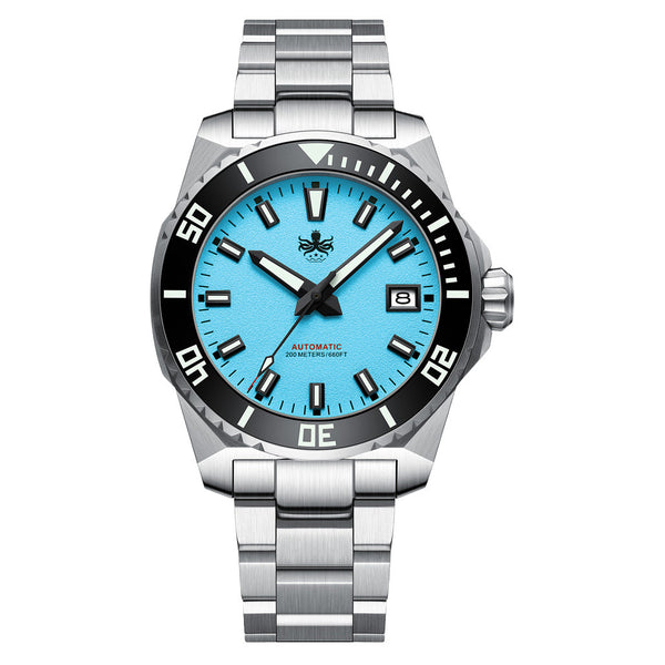 Phoibos Leviathan 40 Automatic Dive Watch with Blue Dial #PY050B