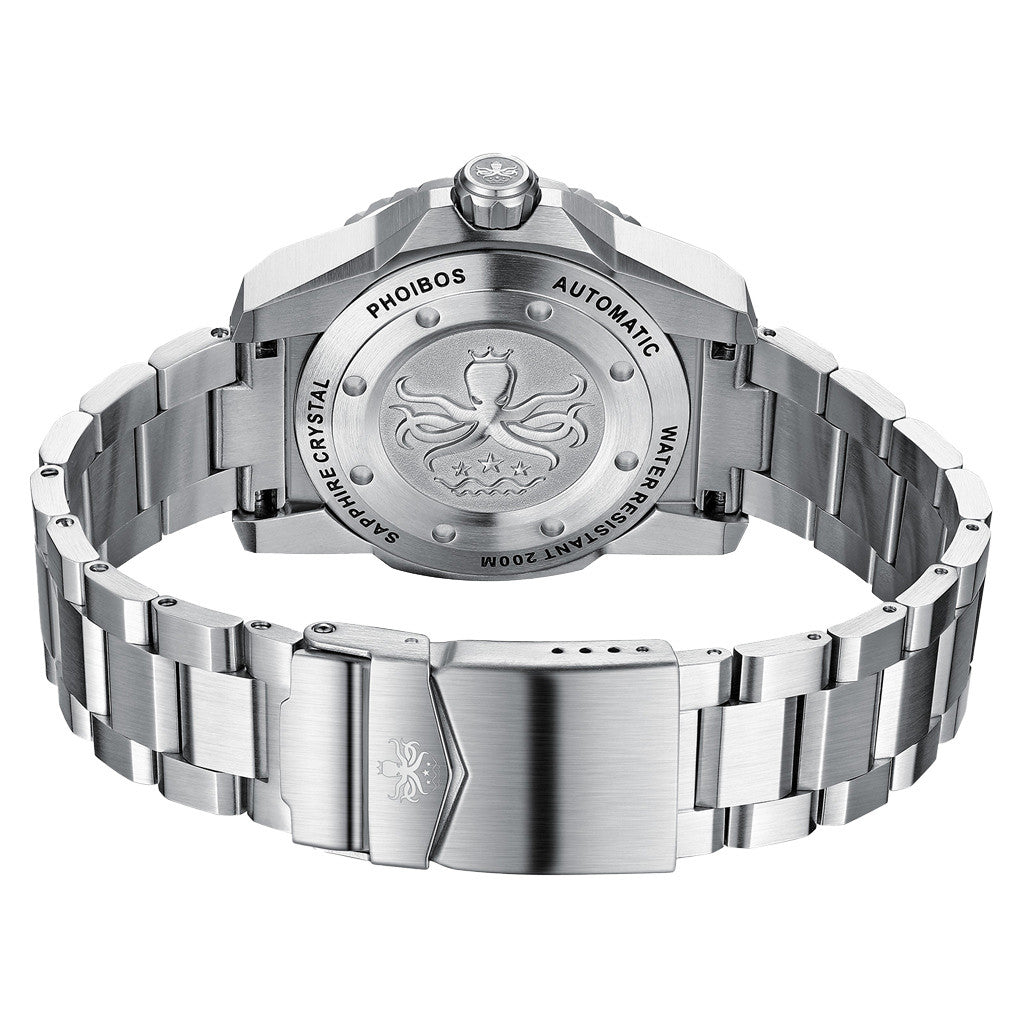 Phoibos Leviathan 40 Automatic Dive Watch with Black Dial #PY050C