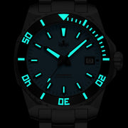 Phoibos Leviathan 40 Automatic Dive Watch with Yellow Dial #PY050F