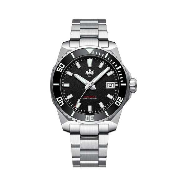 Phoibos Leviathan 40 Automatic Dive Watch with Black Dial #PY050C